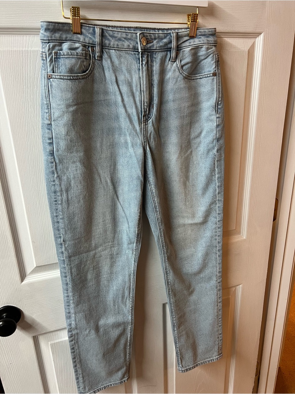 American Eagle Outfitters Light Wash Strigid Straight Leg Jeans